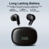 Wireless Earbuds, TWS Earphones With Mic, Earphones For Listening To Music, Sport, Stereo In Ear Headphones With LED Display Charing Case