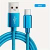 USB Type C Cable Fast Charging Data Cord For Samsung, Redmi, OnePlus Mobile Phone Charging Cable