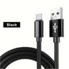 Nylon USB Type C Cable Fast Charging Data Cord For Samsung/Xiaomi/vivo/oppo/Redmi And More USB C Smartphones Charger Cable