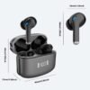 1pc Wireless BT Earbuds Noise Reduction Headphones HiFi Stereo Earphones In-Ear Headset With Mic And LED Power Display Charging Case For Women & Men