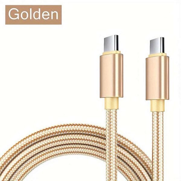 5A 60W USB C To Type C Cable USB PD Fast Charging Charger Cable With LED Display Wire Cord USB-C 5A TypeC USBC Cable For Macbook Pro Air Laptop, For IPhone 15 Pro Max Samsung Mobile Phone Data Cable