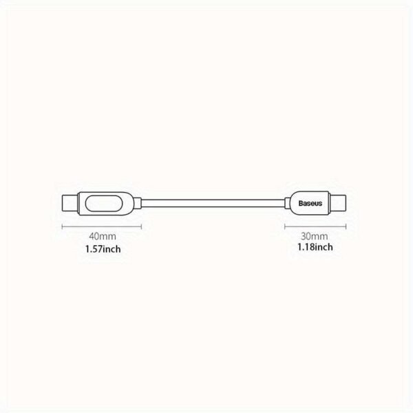 Baseus 100W Display Fast Charging Data Cable Type-C to Type-C