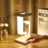 Smartphone Wireless Charging LED Desk Lamp - 10W Floating Light With Touch Switch, USB Type-C Interface, Home Romantic Decoration & Luxury Gift