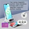 Portable Mini Chair Wireless Charger, Wireless Charging Station Phone Stand Holder Bracket With Musical Speakers Function For All Phones