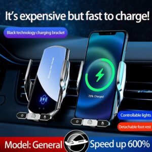 15W Car Wireless Charger Magnetic Fast Charging Station Air Vent Stand Car Phone Holder Mount For IPhone 14 13 12 Samsung Xiaomi