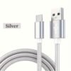 Nylon USB Type C Cable Fast Charging Data Cord For Samsung/Xiaomi/vivo/oppo/Redmi And More USB C Smartphones Charger Cable