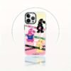 Cartoon Rabbit Pattern TPU Phone Case, Compatible With MagSafe, Suitable For IPhone 15/14/13 Pro Max