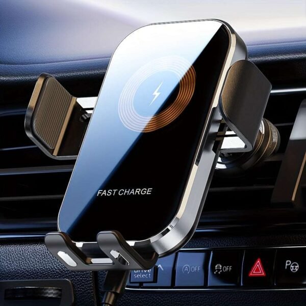 Fast Car Phone Wireless Charger, Air Vent Phone Holder Car Amount For IPhone/SAMSUNG Galaxy