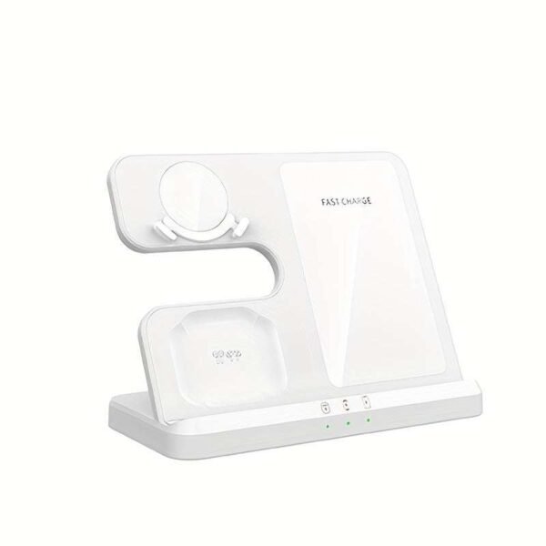 3 In 1 Fast Wireless Charger Stand For Samsung S22 S21 S20 Fold 4 For Galaxy Watch 5 Pro 4 3 Active 2/1 Buds Charging Dock Station