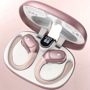 Wireless Earbuds, Ture Wireless 5.3 Earbuds, 75H Playtime Headphones With LED Digital Display & CVC 8.0 Noise Cancelling Mic In-Ear Earphone