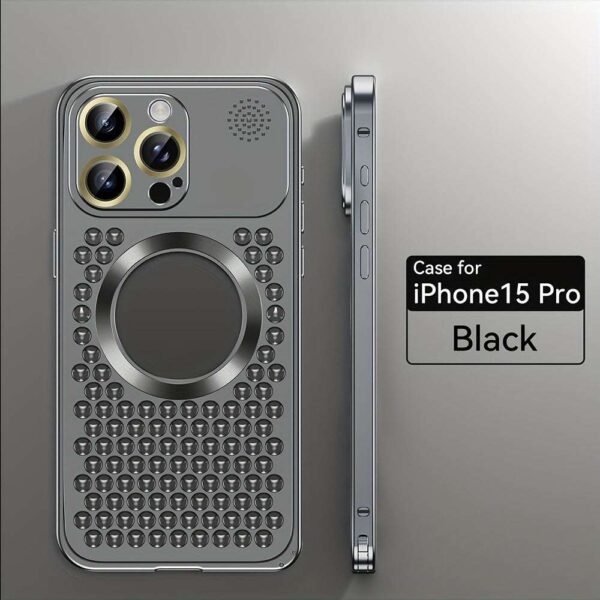 Metal Printed Phone Case For IPhone 15/15 Plus/15 Pro/15 ProMax, Cooling Shell, Creative Gift For IPhone 14/14 Plus/14 Pro/14 ProMax, Gift For Easter Day, Christmas, Halloween, Friend Or Yourself