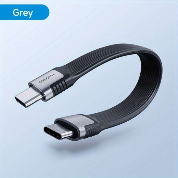 Hagibis USB4 Data Cable 40Gbps USB C To Type C Short Cable PD 240W 8K 60Hz Compatible With Thunderbolt 3/4 For SSD Power Bank.
