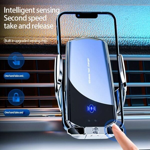15W Car Wireless Charger Magnetic Fast Charging Station Air Vent Stand Car Phone Holder Mount For IPhone 14 13 12 Samsung Xiaomi