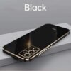 For Samsung Galaxy S23 FE S23 S23 Plus S23 Ultra Shockproof Straight Edge Electroplated Phone Case