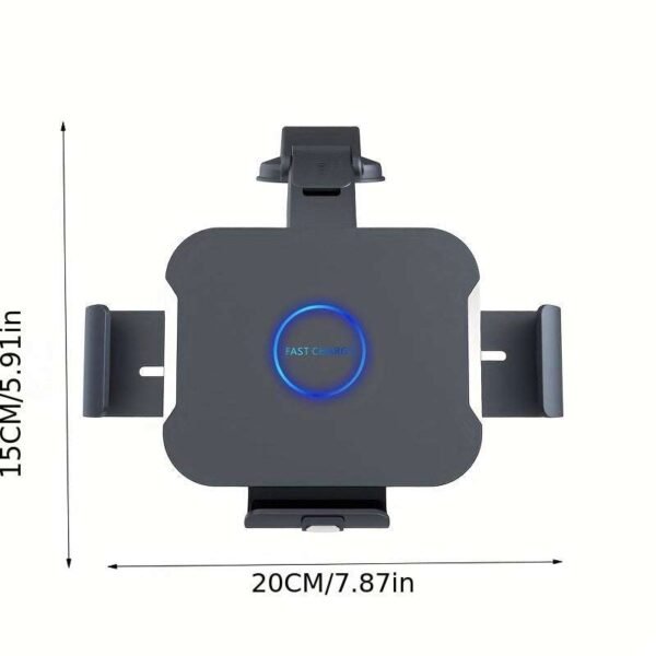 15W Car Wireless Charger Fast Charging Station Car Phone Holder For Samsung Galaxy Z Fold 4 3 2 iPhone 14 13 Pro Max Fold Screen