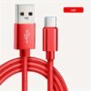 USB Type C Cable Fast Charging Data Cord For Samsung, Redmi, OnePlus Mobile Phone Charging Cable