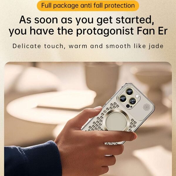 Metal Printed Phone Case For IPhone 15/15 Plus/15 Pro/15 ProMax, Cooling Shell, Creative Gift For IPhone 14/14 Plus/14 Pro/14 ProMax, Gift For Easter Day, Christmas, Halloween, Friend Or Yourself