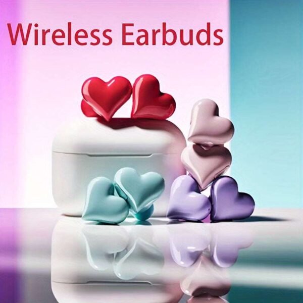Fashionable Wireless TWS Earbuds - BT Earphones - Perfect For Gaming, Students & Women!