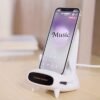 Cell Phone Wireless Charger Stand, 15W Fast Charging Fast, Charging Dock Station Desktop Phone Holder For Samsung, IPhone 14 13 12
