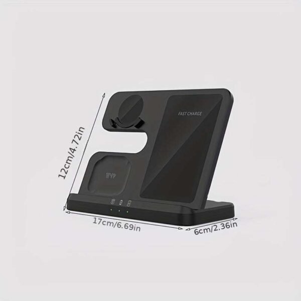 3 In 1 Fast Wireless Charger Stand For Samsung S22 S21 S20 Fold 4 For Galaxy Watch 5 Pro 4 3 Active 2/1 Buds Charging Dock Station