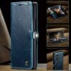 1pc New Genuine Leather Magnetic Flip Case Phone Cover For Samsung Galaxy Z Fold4 Z Fold3 5G Wallet Card Phone Case