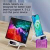 Portable Mini Chair Wireless Charger, Wireless Charging Station Phone Stand Holder Bracket With Musical Speakers Function For All Phones