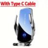15W Car Wireless Charger Magnetic Fast Charging Station Air Vent Stand Car Phone Holder Mount For IPhone 14 13 12 Samsung Xiaomi