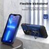 Shockproof Hard Phone Case With Metal Stand And Card Slot For IPhone 15 Pro Max 14 Pro Max 13 Pro Max 12 Pro Max 11 Pro Max