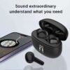 In ear wireless earphones with HIFI sound quality, true wireless all-round stereo earphones with low delay, automatic connection, high-definition noise reduction, large battery life, and LED digital display of battery life