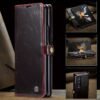 1pc New Genuine Leather Magnetic Flip Case Phone Cover For Samsung Galaxy Z Fold4 Z Fold3 5G Wallet Card Phone Case