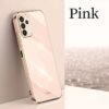 For Samsung Galaxy S23 FE S23 S23 Plus S23 Ultra Shockproof Straight Edge Electroplated Phone Case