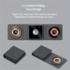 Wireless Charger, 3 In 1 Charging Station, Foldable Travel Wireless Charger Station For Multiple Devices IWatch/Airpods/iPhone 14 13 12 Pro Max