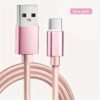USB Type C Cable Fast Charging Data Cord For Samsung, Redmi, OnePlus Mobile Phone Charging Cable