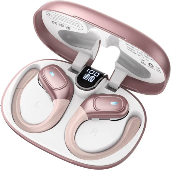 Wireless Earbuds, Ture Wireless 5.3 Earbuds, 75H Playtime Headphones With LED Digital Display & CVC 8.0 Noise Cancelling Mic In-Ear Earphone