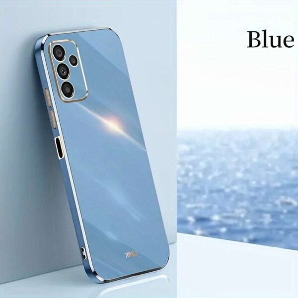 For Samsung Galaxy S23 FE S23 S23 Plus S23 Ultra Shockproof Straight Edge Electroplated Phone Case