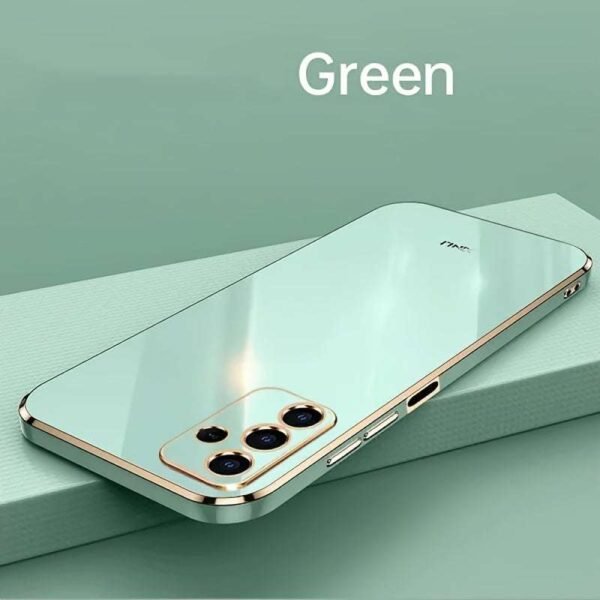 For Samsung Galaxy S23 FE S23 S23 Plus S23 Ultra Shockproof Straight Edge Electroplated Phone Case