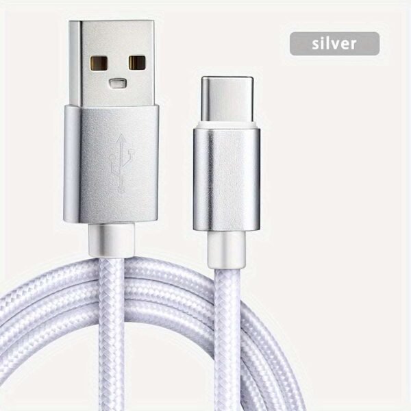 USB Type C Cable Fast Charging Data Cord For Samsung, Redmi, OnePlus Mobile Phone Charging Cable