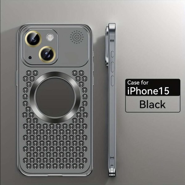 Metal Printed Phone Case For IPhone 15/15 Plus/15 Pro/15 ProMax, Cooling Shell, Creative Gift For IPhone 14/14 Plus/14 Pro/14 ProMax, Gift For Easter Day, Christmas, Halloween, Friend Or Yourself