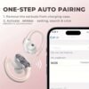 Wireless Earbuds, Ture Wireless 5.3 Earbuds, 75H Playtime Headphones With LED Digital Display & CVC 8.0 Noise Cancelling Mic In-Ear Earphone