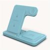 TIMESS-Foldable 3 in 1 fast charging station, 15W Wireless Charger Stand for iPhone 15,14,13,12,11/Pro/Max/Mini/Plus, X, XR, XS/Max, SE,8/Plus, suitable for iWatch 1-9, suitable for Airpods 3/2/Pro