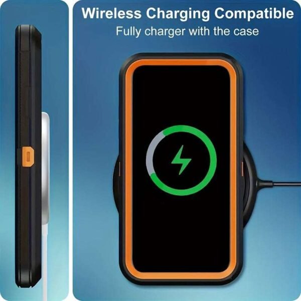 For IPhone 15/14/13/12/11/XR/Mini/Pro/Plus/Pro Max Case With Screen Protector, Support Wireless Charging, Heavy Duty Drop Protection, Full-Body Rugged Durable Three-Layer Construction Phone Case