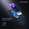Wireless Charger, Charging Station 3 In 1, Fast Wireless Charger Stand For IPhone 14/13/12/11/Pro/Max/Plus/XS/XR/X/8, For IWatch 8/7/6/5/4/3/2/SE & AirPods